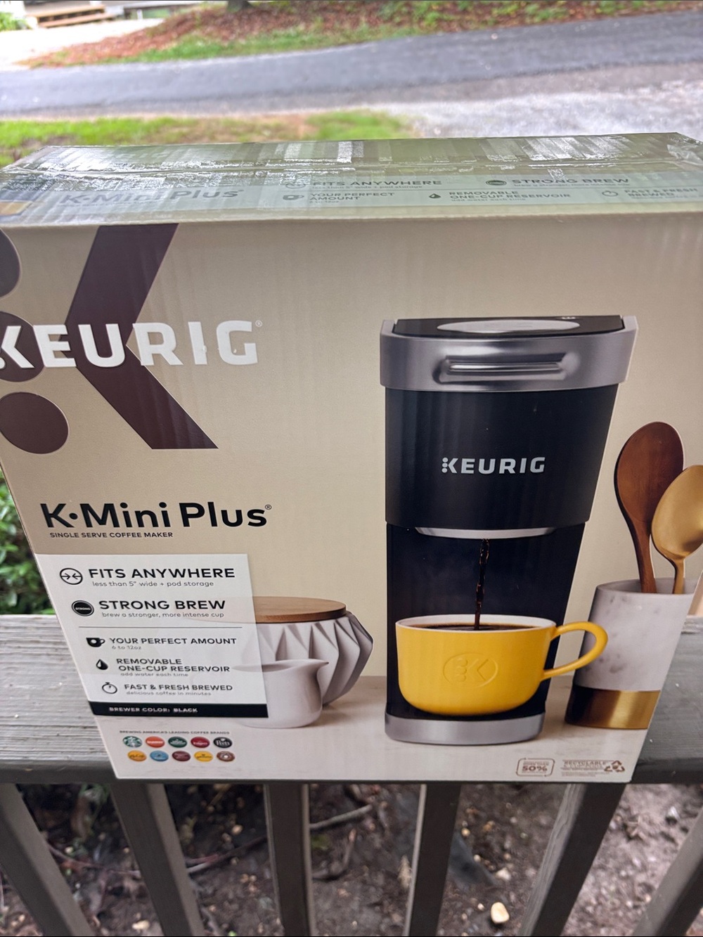 Keurig K-Mini Plus Single-Serve Coffee Maker in Black - New